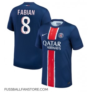 Paris Saint-Germain Fabian Ruiz #8 Replik Heimtrikot 2024-25 Kurzarm